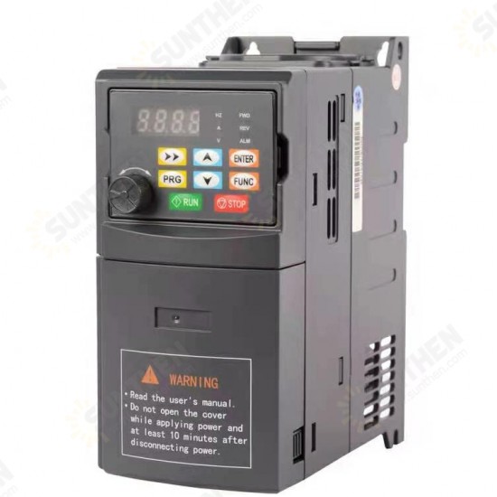 2.2KW 220V PWM Control Inverter 1 Phase Input 3 Phase Output Frequency Converter Drive Inverter