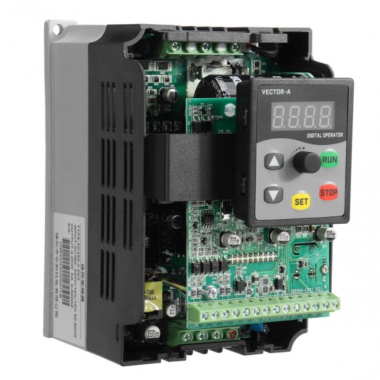 2.2KW 3HP 380V 5A 3 To 3 Phase Variable Frequency Inverter Motor Drive VSD VFD