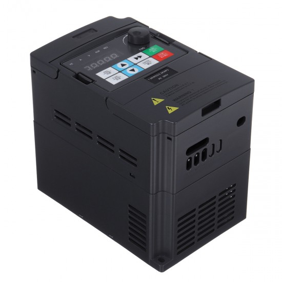 3HP 0.75kw/1.5kw/2.2kw Variable Frequency Drive Inverter VFD 3 Phase To 3 Phase VFD 380V