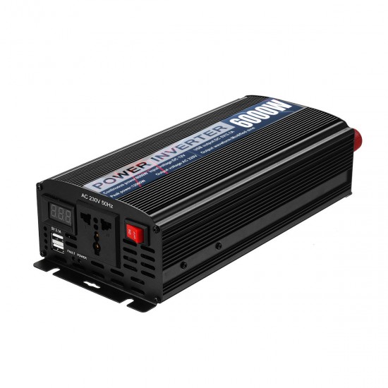 6000w Peak Power Inverter DC12V To AC220V Modified Sine Wave Inverter Car Converter