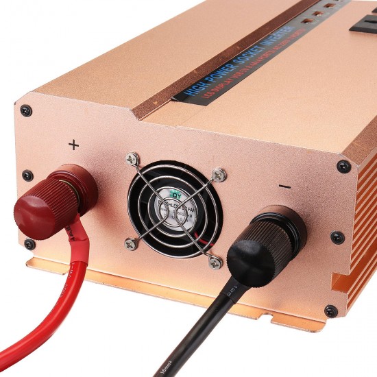 8000W Peak 3000W Modified Sine Wave Power Inverter 12V/24V To 220V 12V to 110V DC To AC Converter