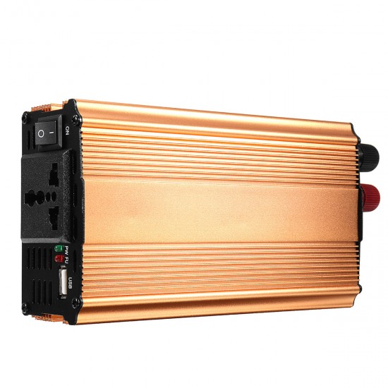 DC 24V To AC 220V Solar Power Inverter 1000W Modified Sine Wave Converter