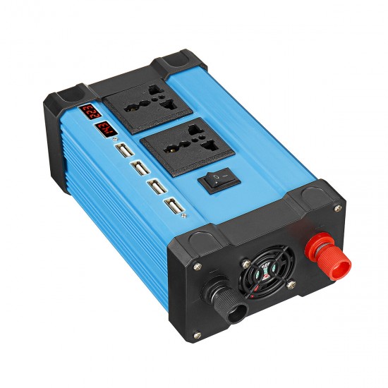 Display 1000W Power Inverter 12V TO 220V/110V Modified Sine Wave Inverter