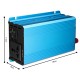 Peak 1500W 12/24/48/60V to 220V Car Power Inverter Voltage Converter Charger Adapter Inversor