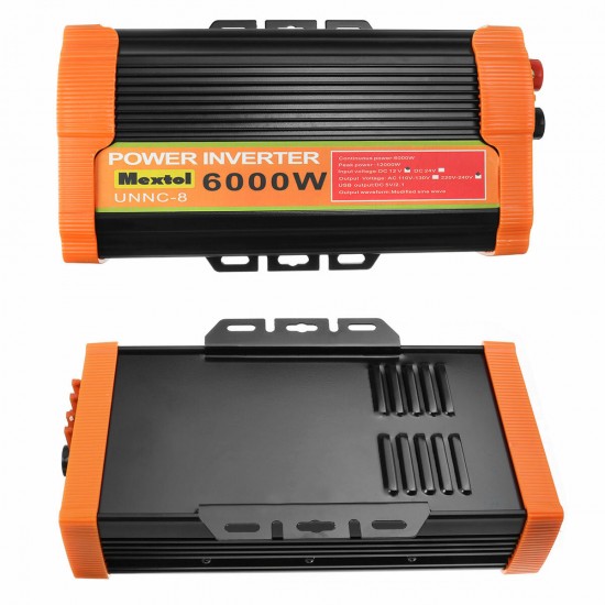 UNNC-8 6000W Solar Power Inverter 12V DC To 220V AC Car Modified Sine Wave Converter