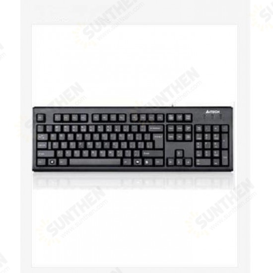 A4TECH WK-100 USB Wire Waterproof Fillet Keycap Keyboard