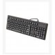 A4TECH WK-100 USB Wire Waterproof Fillet Keycap Keyboard