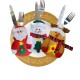 Christmas Tableware Knife Fork Holders Santa Clothes Style Fork Bags Cover Suit Christmas Festival