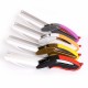 Colorful 2 In1 Vegetable Food Scissor And Cutting Board Stainless Steel Cutter Knife