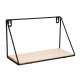 Floating Corner Wall Iron Shelf Wall Mounted Wood Storage Shelf Home Office Decoration Display