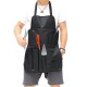 KC-AP01 Multi-function Barbecue Grill Master Apron Seasoning Bottle BBQ Tool Holder Organizer