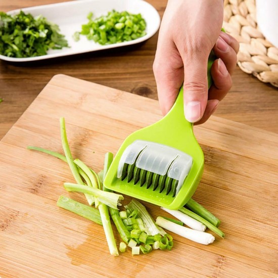 KC-MS06 Stainless Steel Green Onion Slicer Vegetable Garlic Cutter Shredder Kitchen Tools