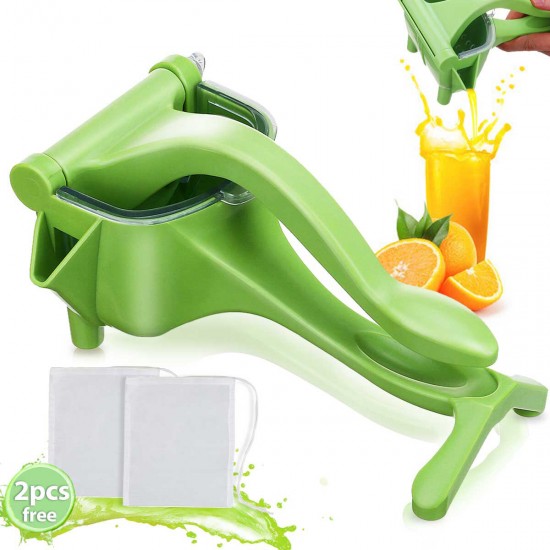 Manual Anti-drip Fruit Juicer Removable Easy to Clean Juice Extractor