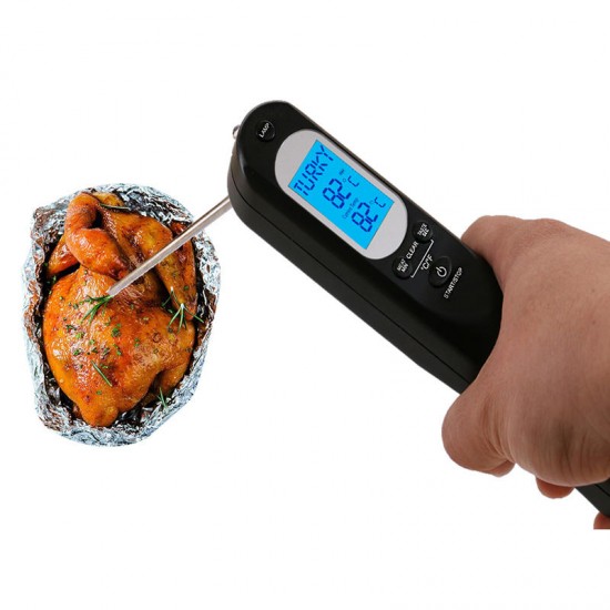 ML-CT3 Kitchen Food Thermometer USB Thermometer Alarm Thermometer Temperature Voice Alarm