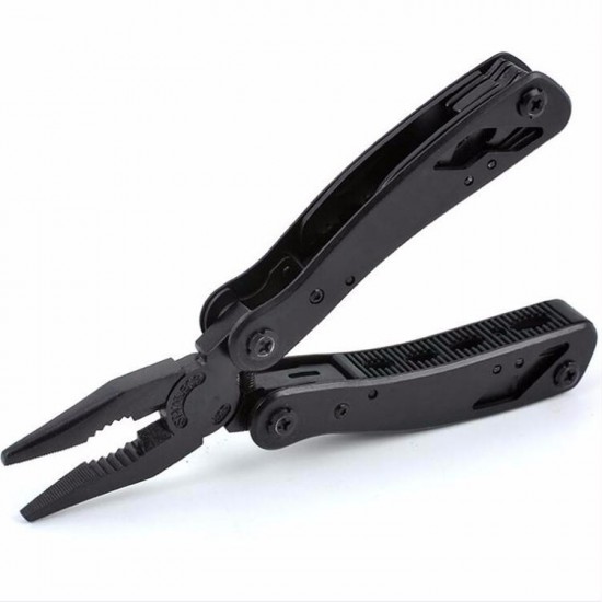 165mm Stainless Steel Outdoor Fishing Pliers Multifuncional Folding Pliers Knife Screwdriver Tool