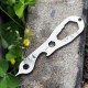 Ti1705 Pure Titanium Outdoor Camping Multifunctional Tools Hex Wrench Bottle Opener Spanner Flat Screwdriver