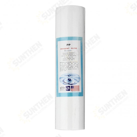 Outdoor Water Purifier Sediment Granular PP Filter Element Roll Cartridge Reverse Osmosis