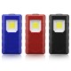 3W Portable COB Pocket Work Light Magnetic Pen Clip Camping Lamp Car Inspection Flashlight