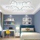 3 Heads Modern Ceiling Lamp+Remote Control Living Room Bedroom Study Light AC110-220V