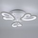 3 Heads Modern Ceiling Lamp+Remote Control Living Room Bedroom Study Light AC110-220V