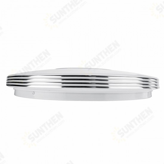 84LED RGBW Intelligent Music Ceiling Light Lamp APP/ Remote Control 220V/100-260V