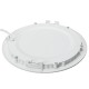 AC 110V 15W Dimmable Ultra-thin Round LED Panel 1500LM Recessed Ceiling Light with LED Driver