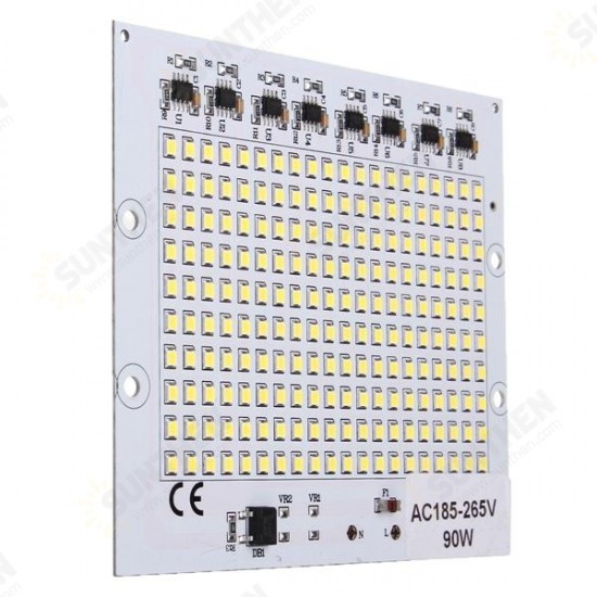 90W SMD5730 Outdooors Smart IC LED COB Chip Bead DIY Flood Light Lamp 220V