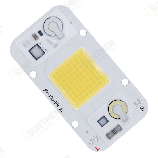 AC220V 20W 30W 50W LED COB Chip Smart IC No Need Driver for Flood Light Spotlight DIY Lighting