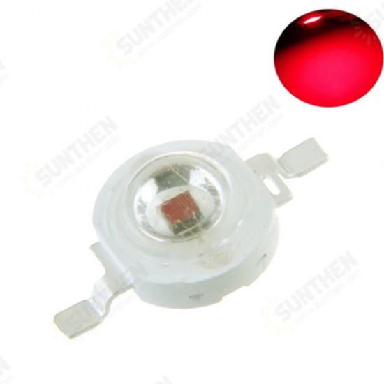 High Power 3W DC2.2-2.4V LED Chip Red DIY Light Lamp Bead Diode for Spotlight