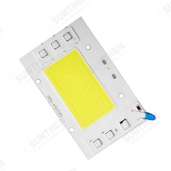 High Power AC220V 50W White/Warm White COB LED Light Chip DIY for Spotlight Floodlight