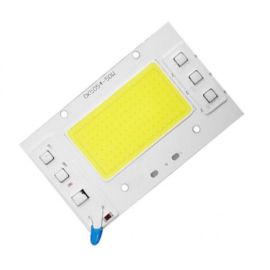 High Power AC220V 50W White/Warm White COB LED Light Chip DIY for Spotlight Floodlight