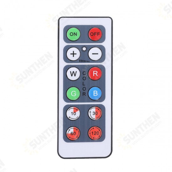 2PCS Battery Powered LED Cabinet Light Remote Control Spotlighting for Showcase Home Hotel