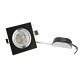 3W/5W/7W/12W One Head Black LED Square Ceiling Recessed Light Down Light 85-260V