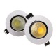 6W Dimmable COB LED Recessed Ceiling Light Fixture Down Light 110V