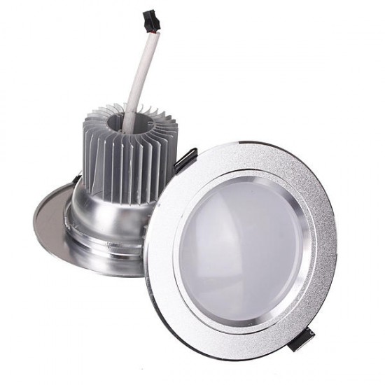 7W LED Down Light Ceiling Recessed Lamp Dimmable 110V + Driver