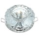 Modern 3W Crystal Ceiling Light Fixture Flush Mounted Pendant Chandelier Lamp for Aisle Hallway