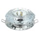 Modern 3W Crystal Ceiling Light Fixture Flush Mounted Pendant Chandelier Lamp for Aisle Hallway