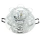 Modern 3W Crystal LED Lotus Ceiling Light Fixture Flush Mounted Lamp for Aisle Hallway