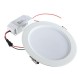 Non-dimmble 9W Round LED Recessed Ceiling Panel Down Light With Driver AC85-265V