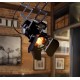 Retro Track Light Industrial LED Ceiling Light E27 Bulb Indoor LED Lamp Coffee Shop Clothing Store Bar Art Exhibition Studio