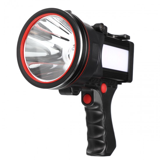 USB Rechargeable Multi-function Strong Light Flashlight Muti-gear Waterproof Handheld Spotlight for Bicycle Strap Tripod