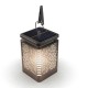 Solar Flickering Flame Lamp IP65 Waterproof 1500k Color Temperature Wall-mounted/Hanging Atmosphere Decroative Light for Outdoor Porch Patio Path