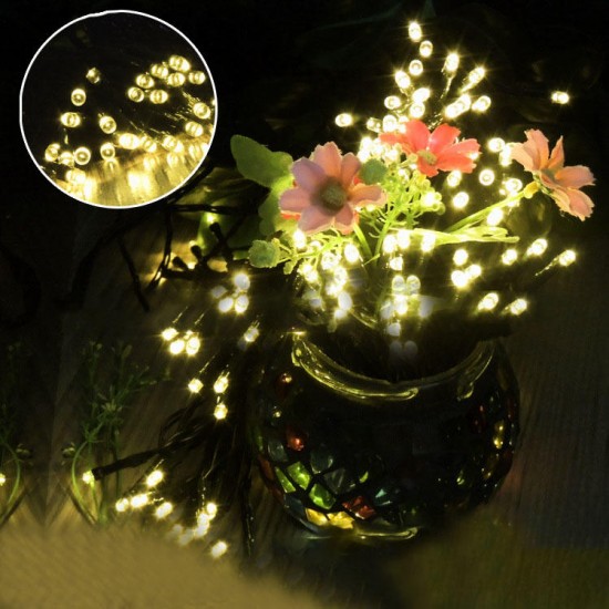 SSL-13 LED 7M 50LED Solar Panel String Light Holiday Garden Wedding Decoration