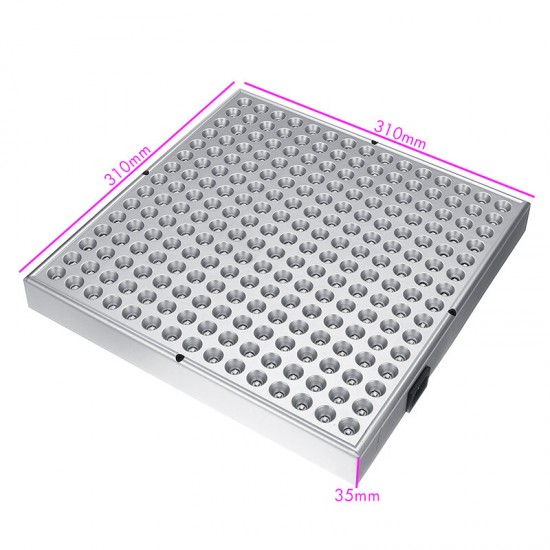 45W LED Grow Light Panel Growing Lamp Hydroponics Indoor Flower Veg Bloom Lighting AC85-265V