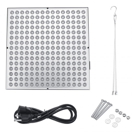 45W LED Grow Light Panel Growing Lamp Hydroponics Indoor Flower Veg Bloom Lighting AC85-265V