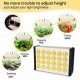 168LED 1000W AC90-260V Full Spectrum LED Grow Light for Indoor Plants, Daisy Chain, Dimmable Knob, Sunlike Plant Grow Light Veg Seedings and Flower