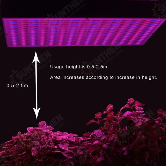 45W 225LEDs SMD2835 LED Grow Lights LED Horticulture Grow Light for Garden Flowering Plant