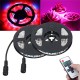 DC12V 2M SMD5050 Red:Blue 5:1 Full Spectrum LED Grow Strip Hydroponic Plant Light Kit