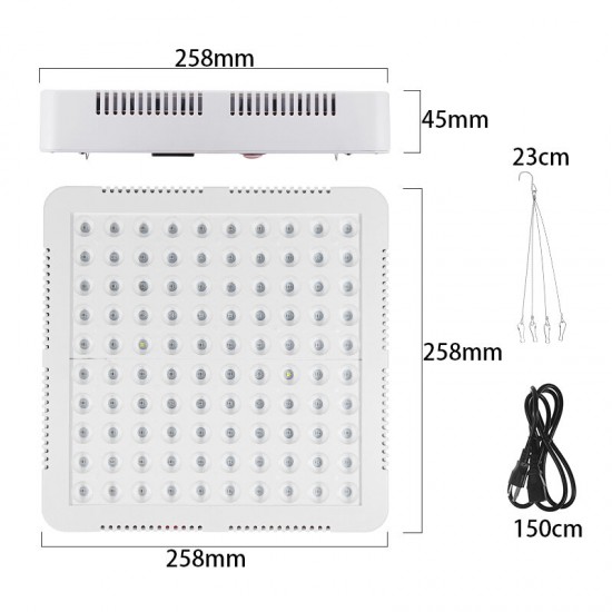 LED Grow Light Hydroponic Full Spectrum Indoor Plant Flower Bloom IP66