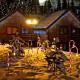 LED Candy Star Crutch Lamp Solar Lawn Lamp Outdoor In-Ground Lights Tree Crutch Lamp Decor